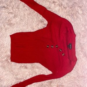 Red Fashion Top